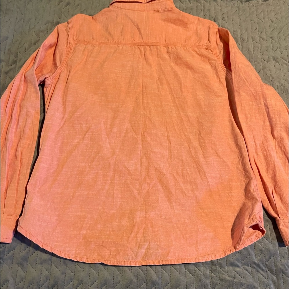 Carhartt‎ button up women’s size medium coral pre-owned condition - Picture 2 of 12